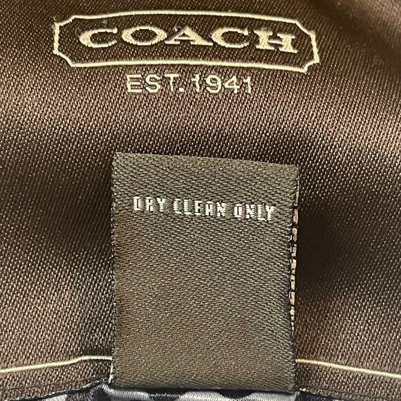 Coach Quilted Riding Jacket – Black, Size Small (EUC) - Picture 7 of 9